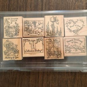 STAMPIN’ UP! Feathered Friends 8 Message Stamps
